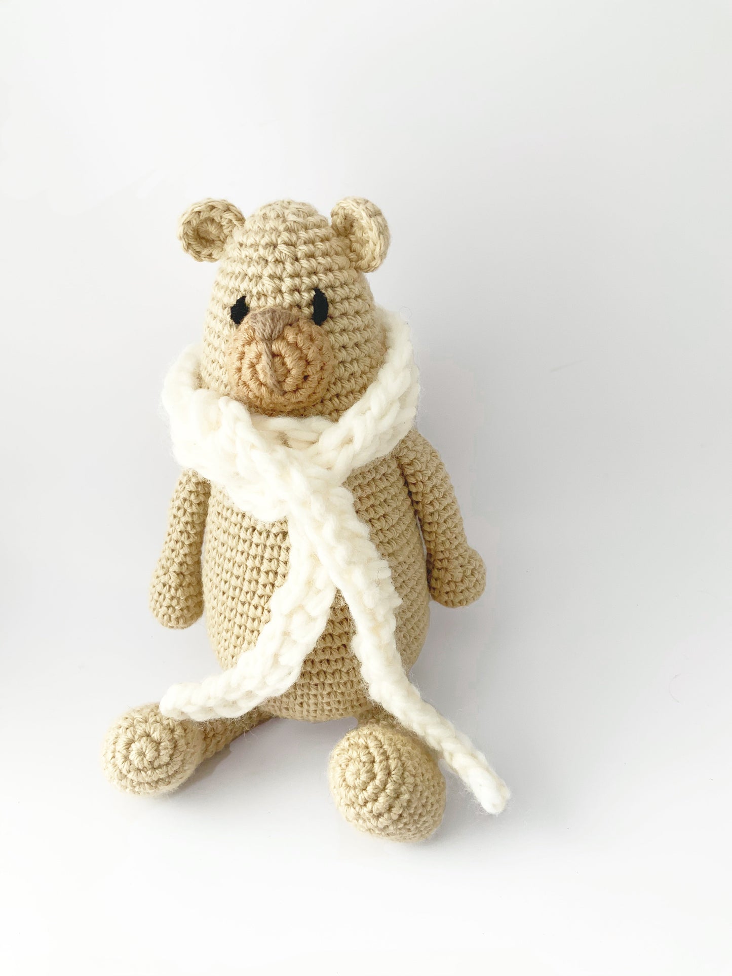 Willy de Beer Bear 3Stitches white  