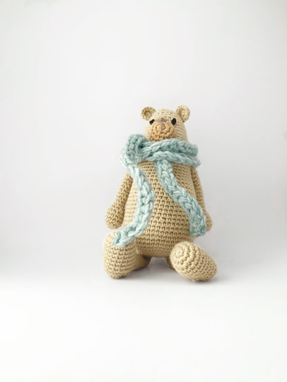 Willy de Beer Bear 3Stitches blue  