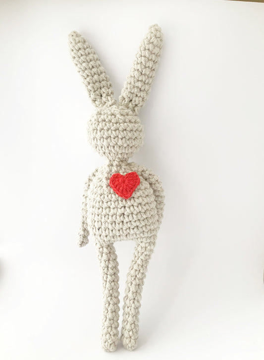 I Heart Bunny Toy 3Stitches   