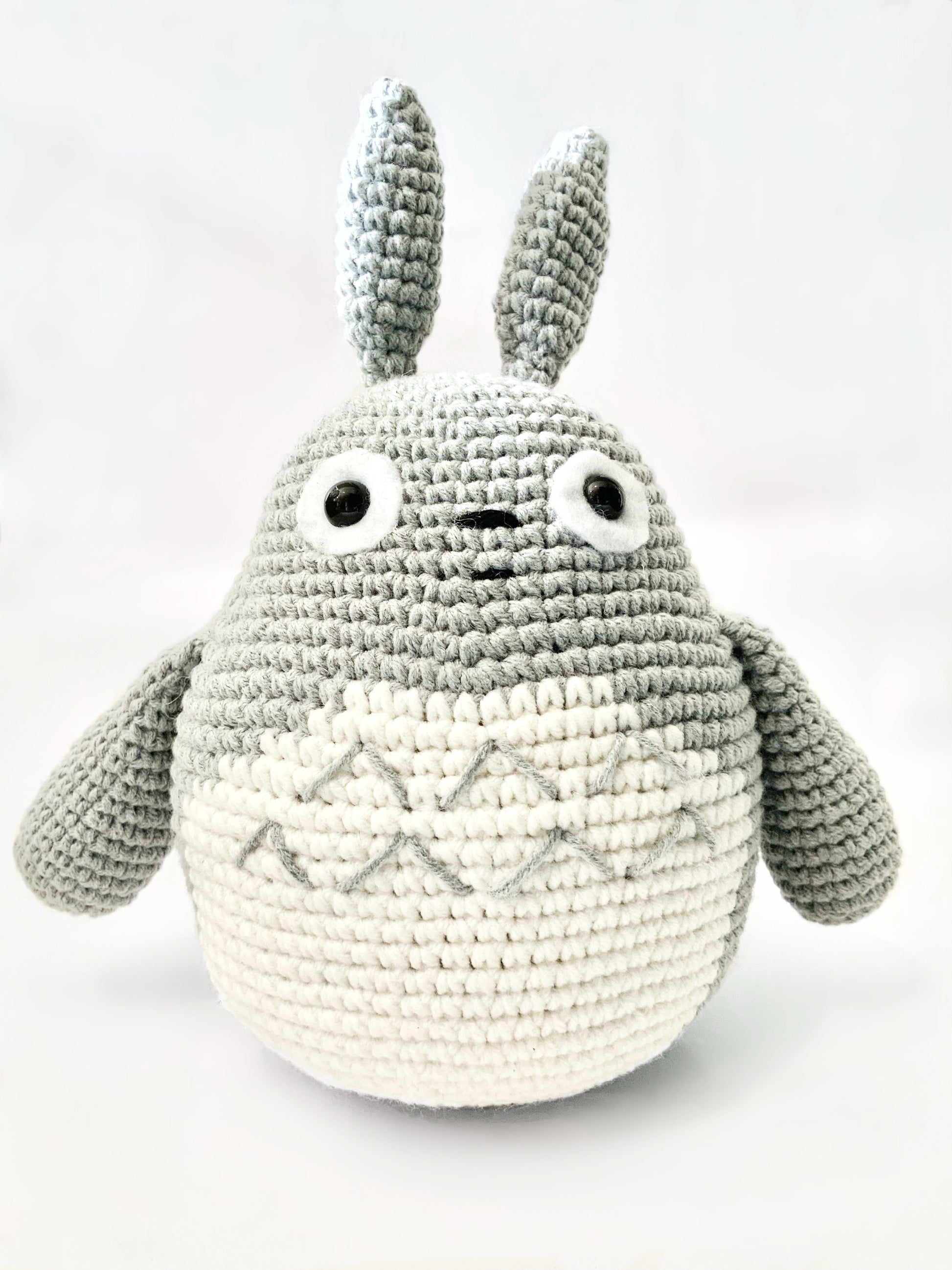 Totoro Crochet Pattern Pattern 3Stitches   