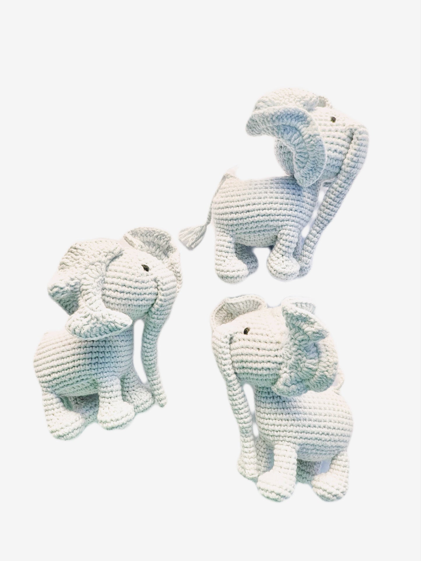 Mobile-sized Elephant Toy 3Stitches   